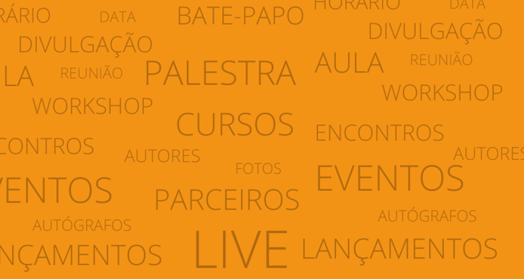 Acompanhe os próximos eventos da Editora Vozes e parceiros, incluindo lançamentos virtuais e presenciais!