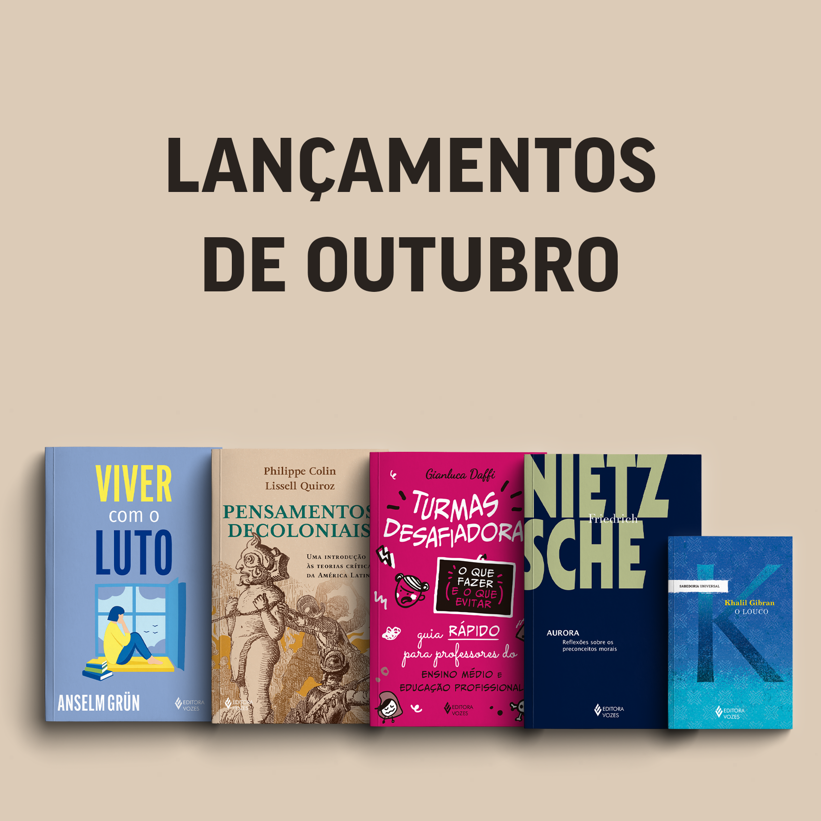 Lançamentos outubro