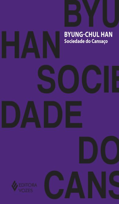 Capa do livro "Sociedade do Cansaço"